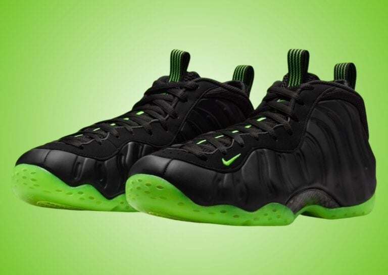 Nike Air Foamposite One Black Volt HF2902-001 Release Info