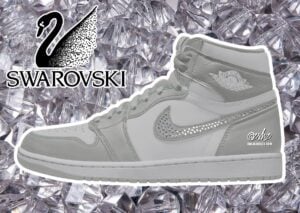 Swarovski x Air Jordan 1 High OG Releases December 2025